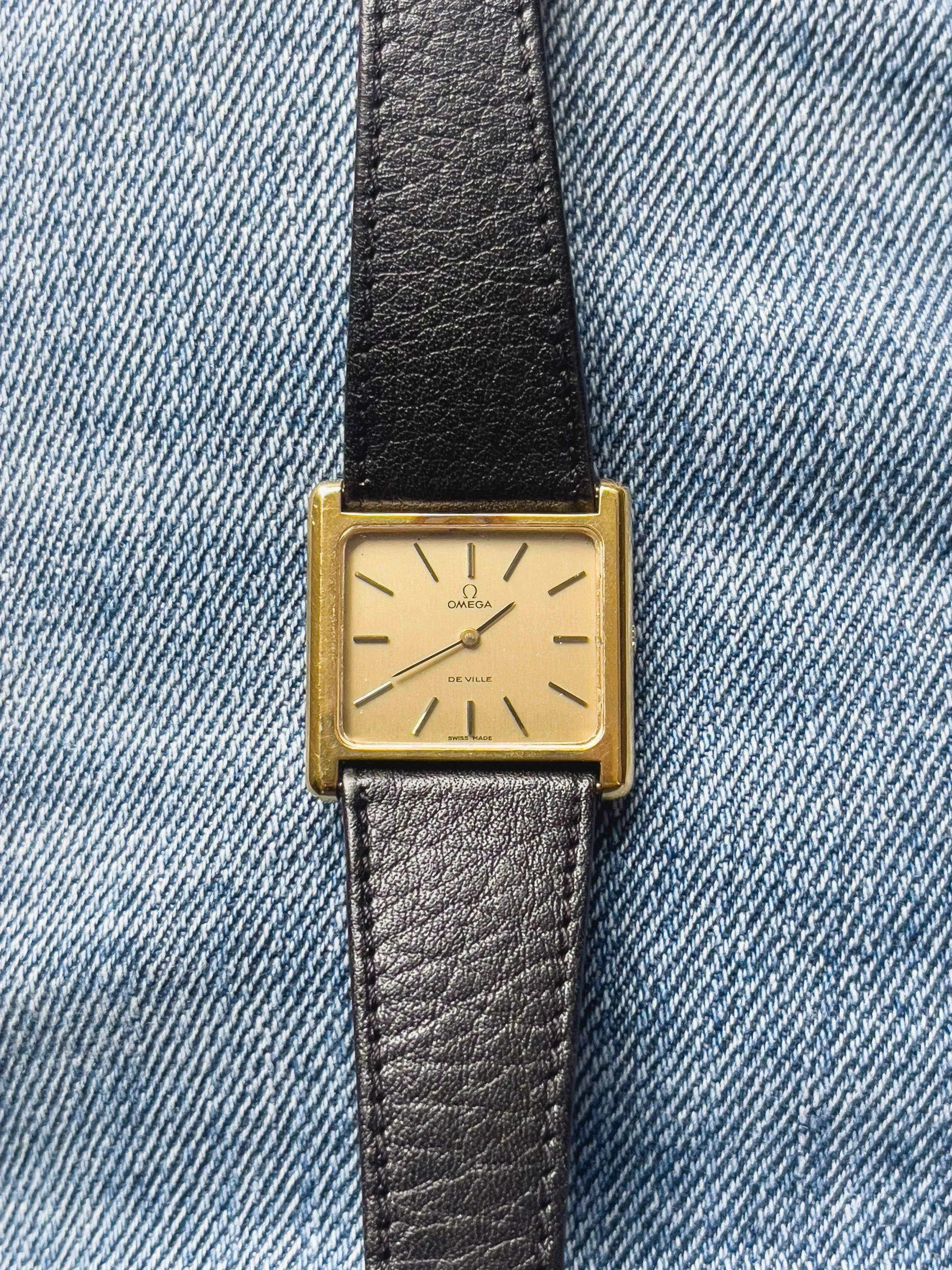 Omega - De Ville Tank Horizontale - 1970s - Atelier Victor Paris - Vintage Watch Shop Dubai