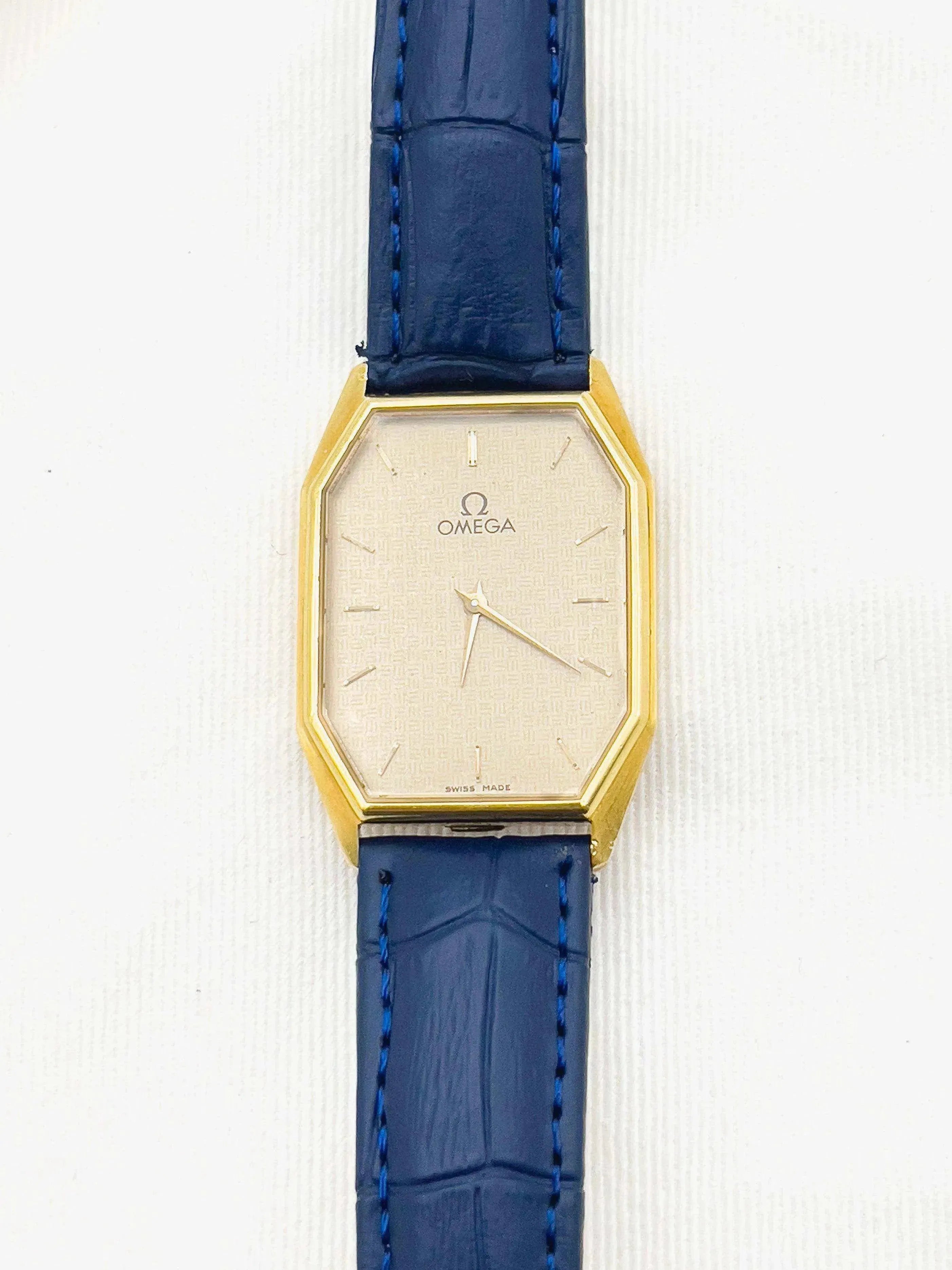 Omega - Octogone Or 18k - 1970s - Atelier Victor Paris - Vintage Watch Shop Dubai
