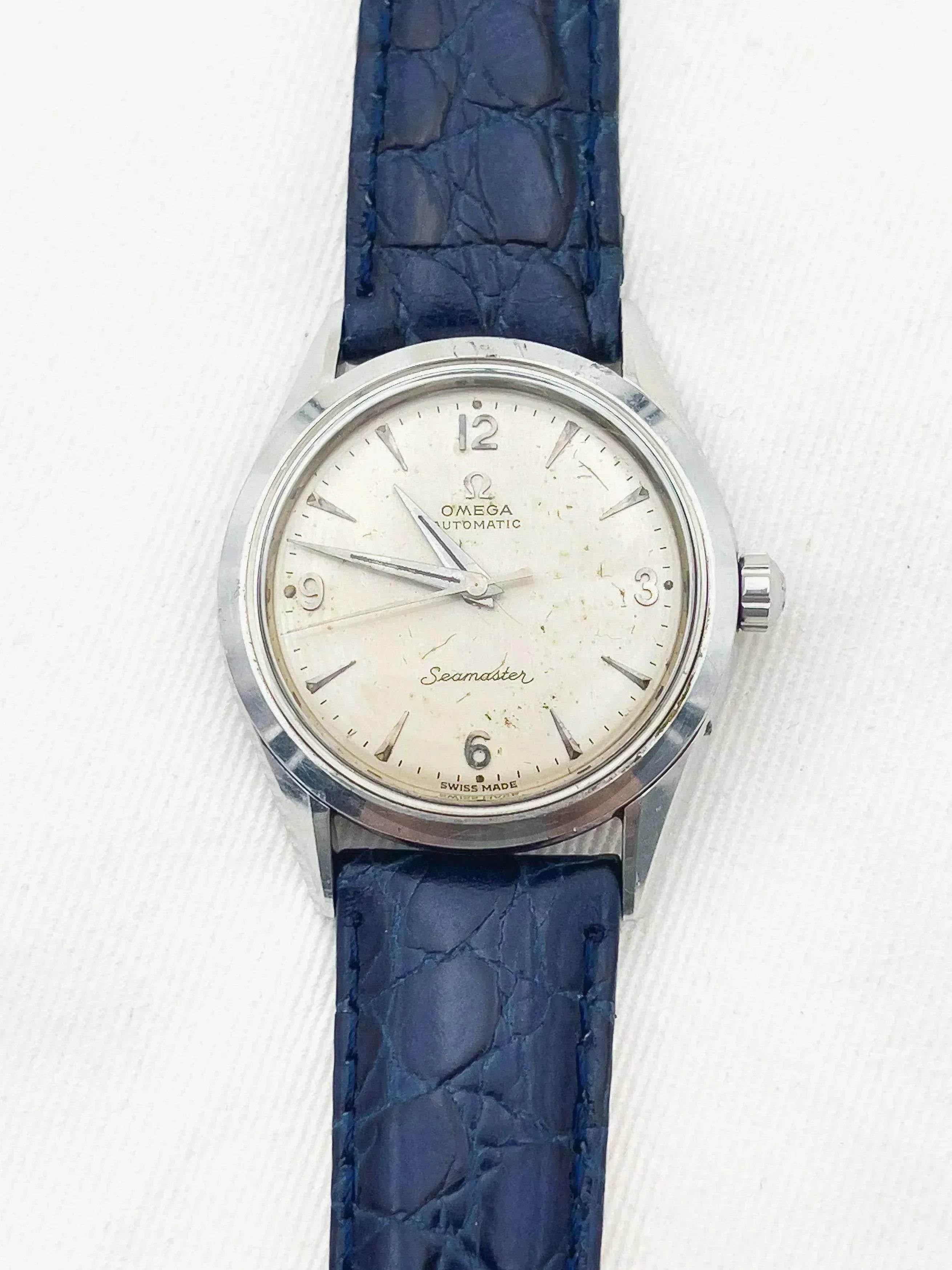 Omega - Seamaster Beige 34mm calibre 471 - 1956 - Atelier Victor