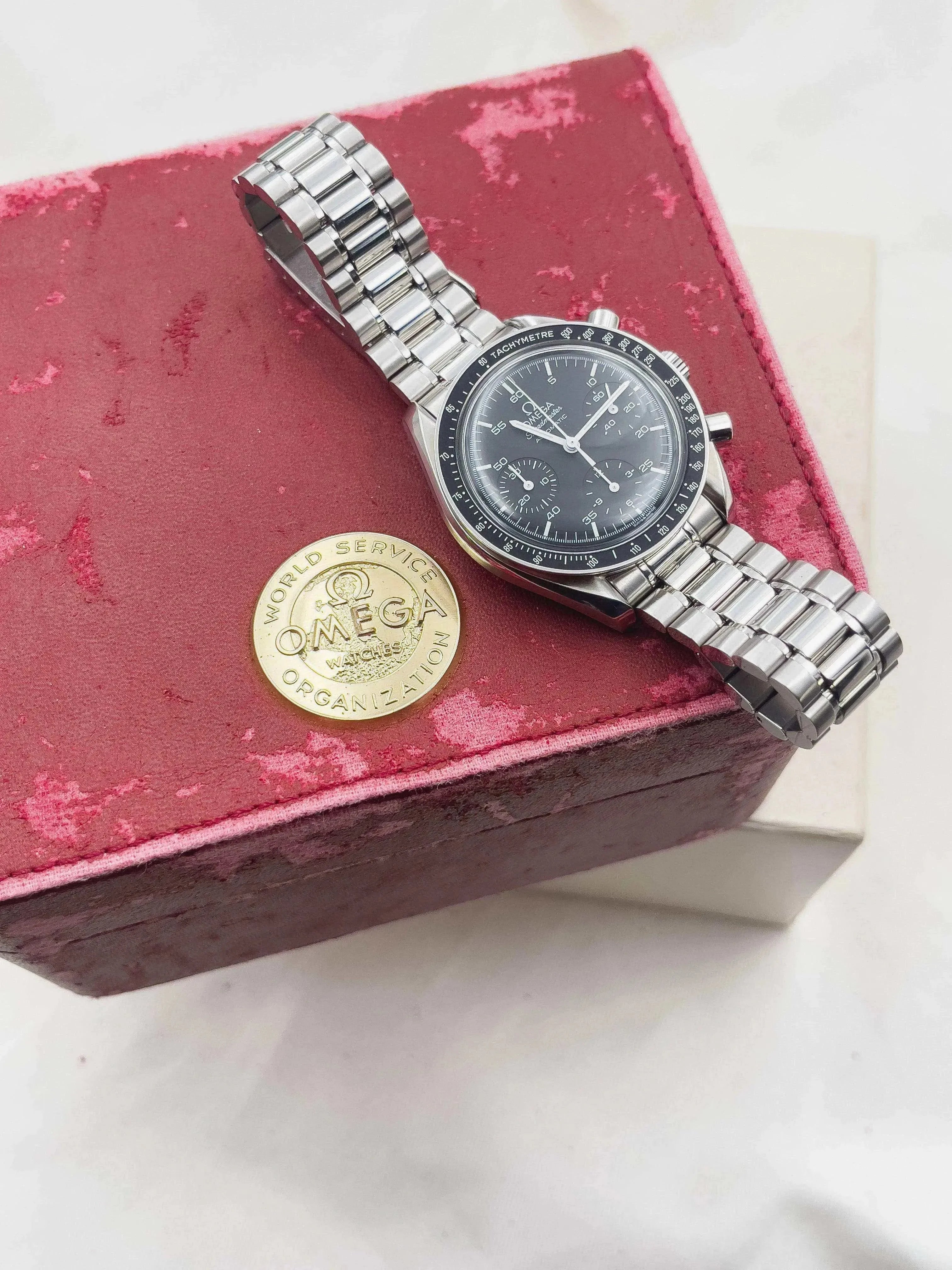 Omega - Speedmaster Reduced - Box - 1998 - Atelier Victor - Vintage  Shop
