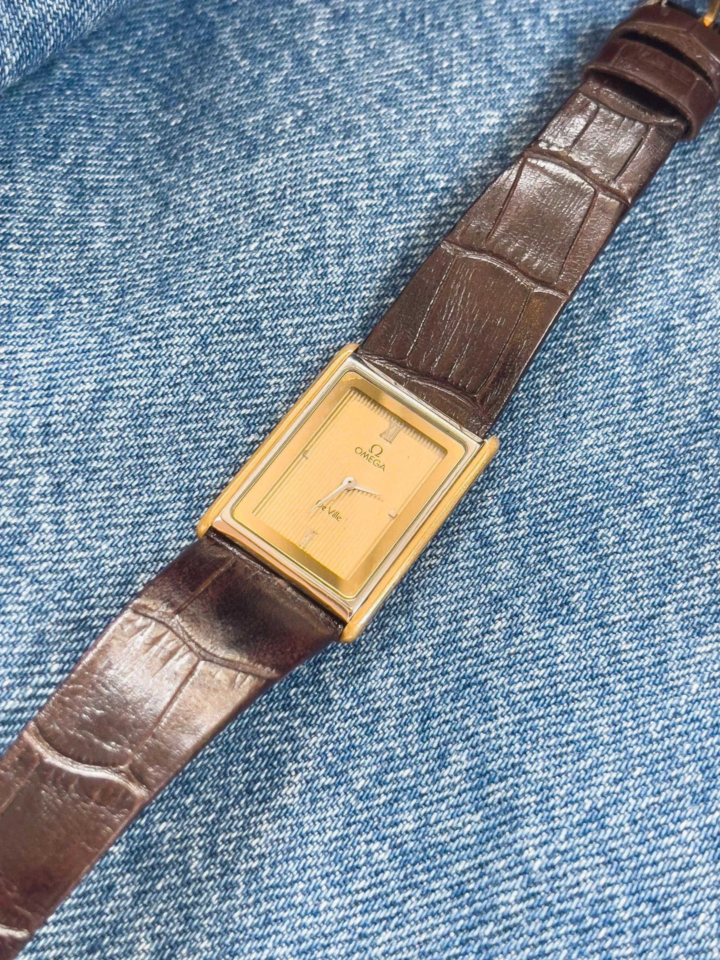 Omega - Tank Bicolore - 1970s - Atelier Victor - Vintage  Shop