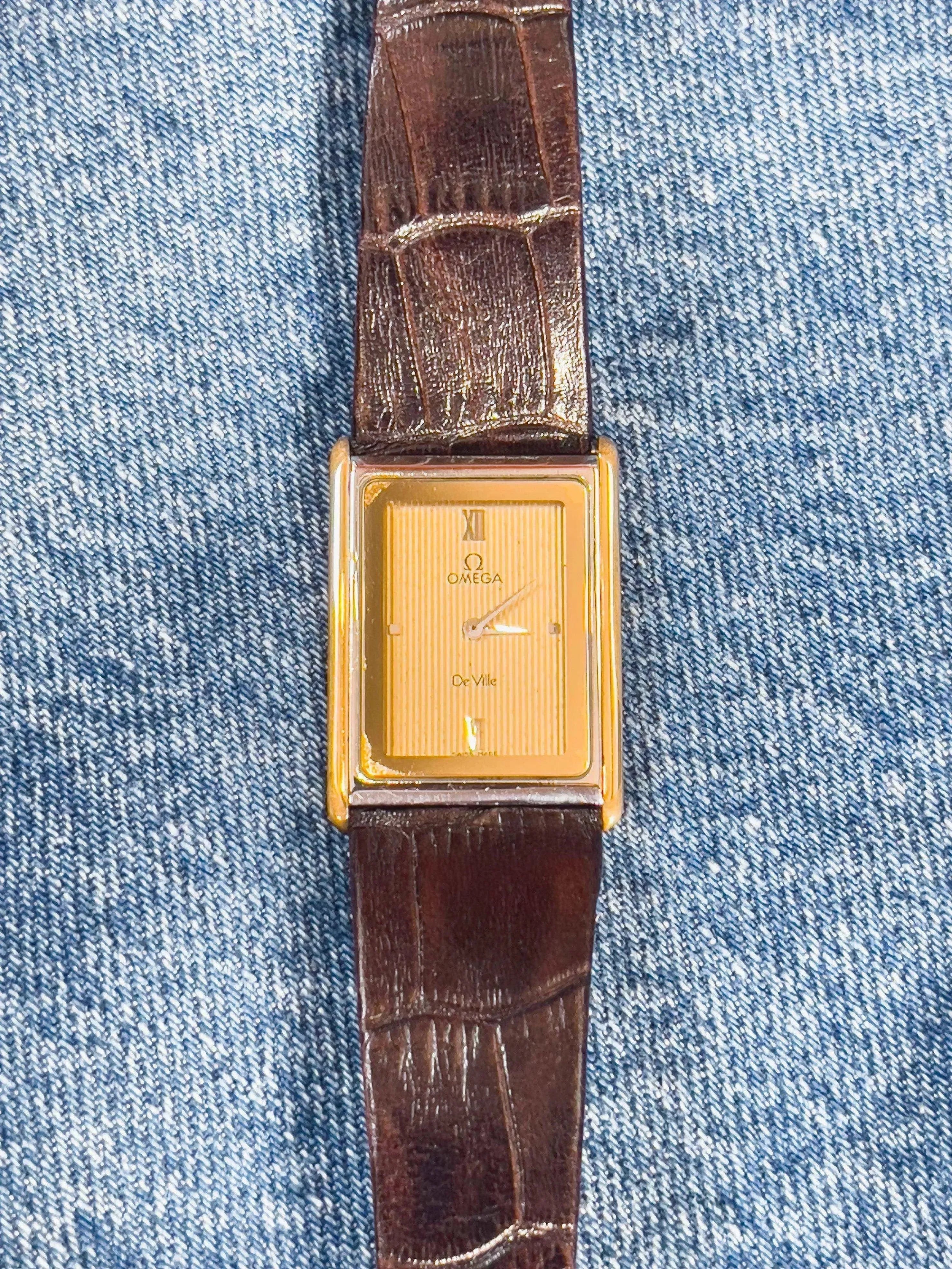 Omega - Tank Bicolore - 1970s - Atelier Victor - Vintage  Shop