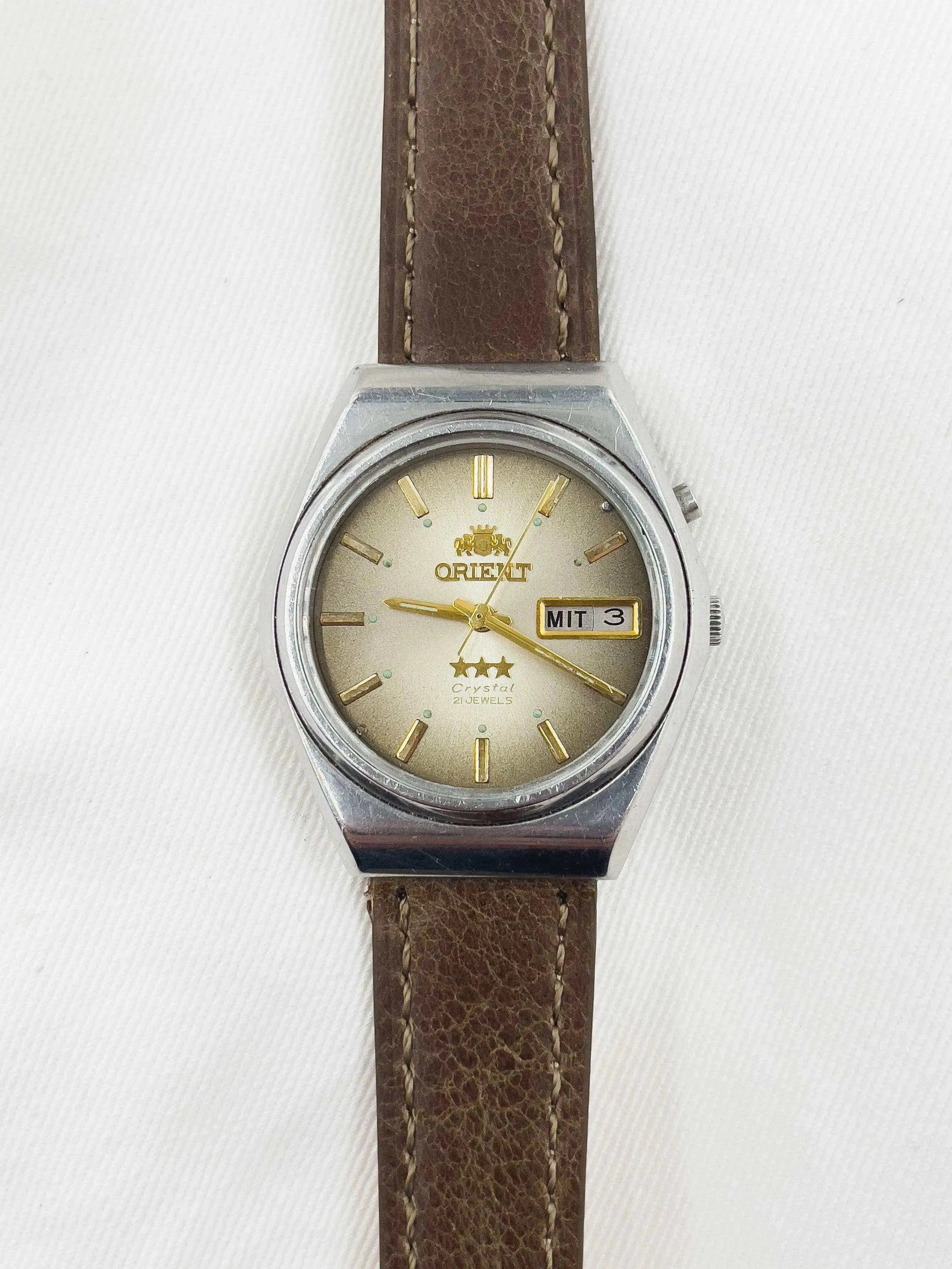 Orient - Gold Mocha Dial - 1980s