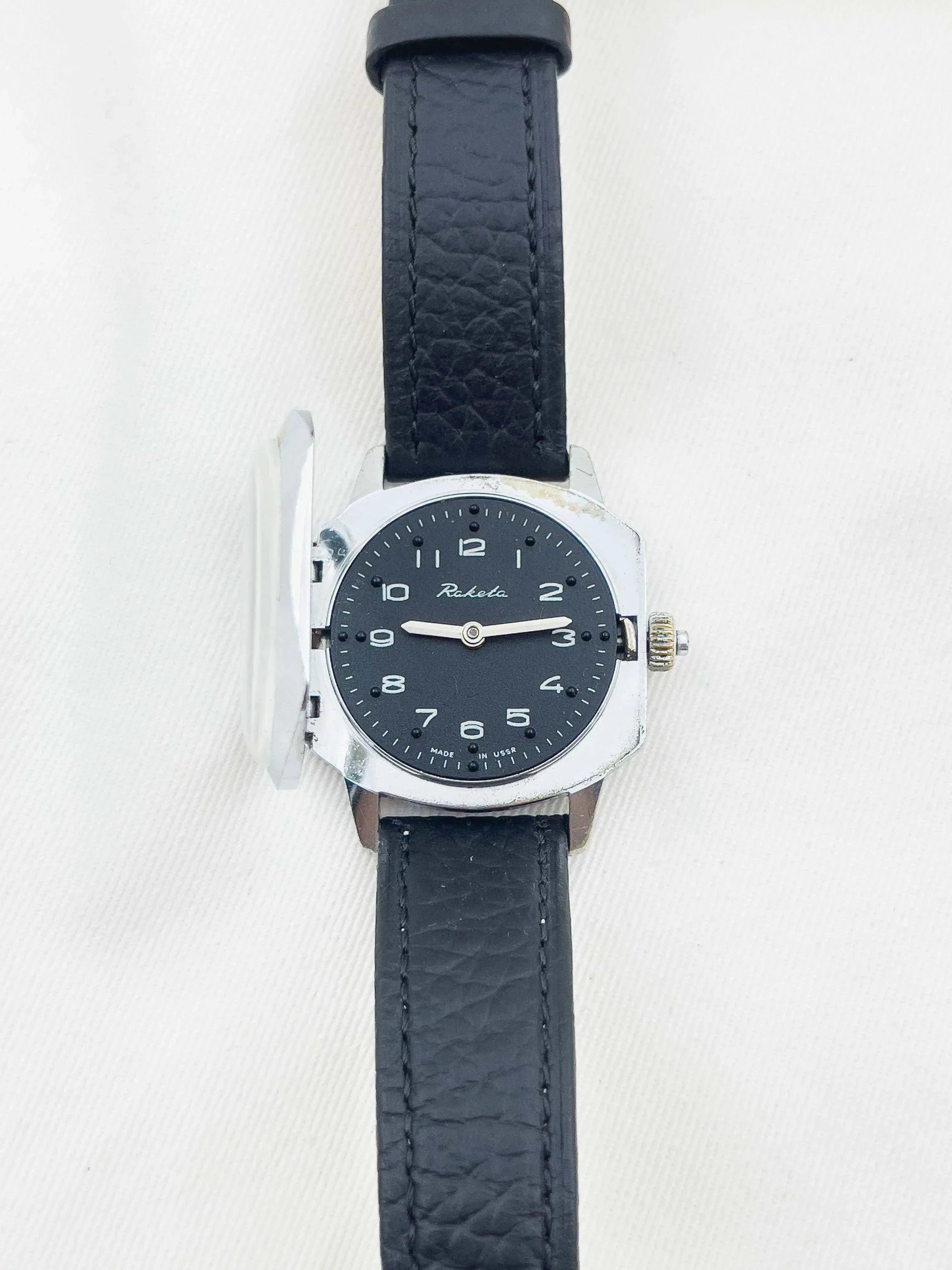 Raketa - Blind Black Diak - 1980s - Atelier Victor - Vintage  Shop