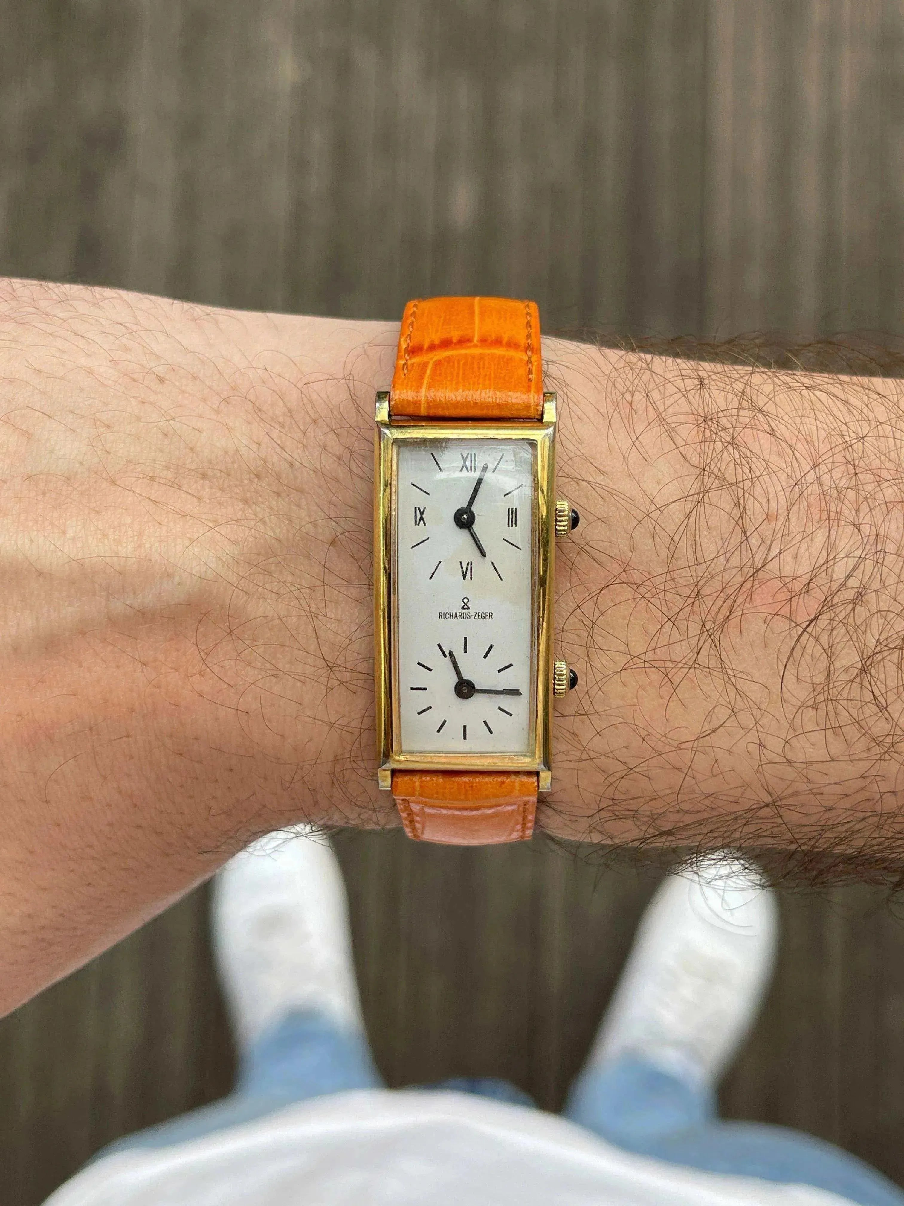 Richards-Zeger - Double Fuseau - 1980s - Atelier Victor Paris - Vintage Watch Shop Dubai