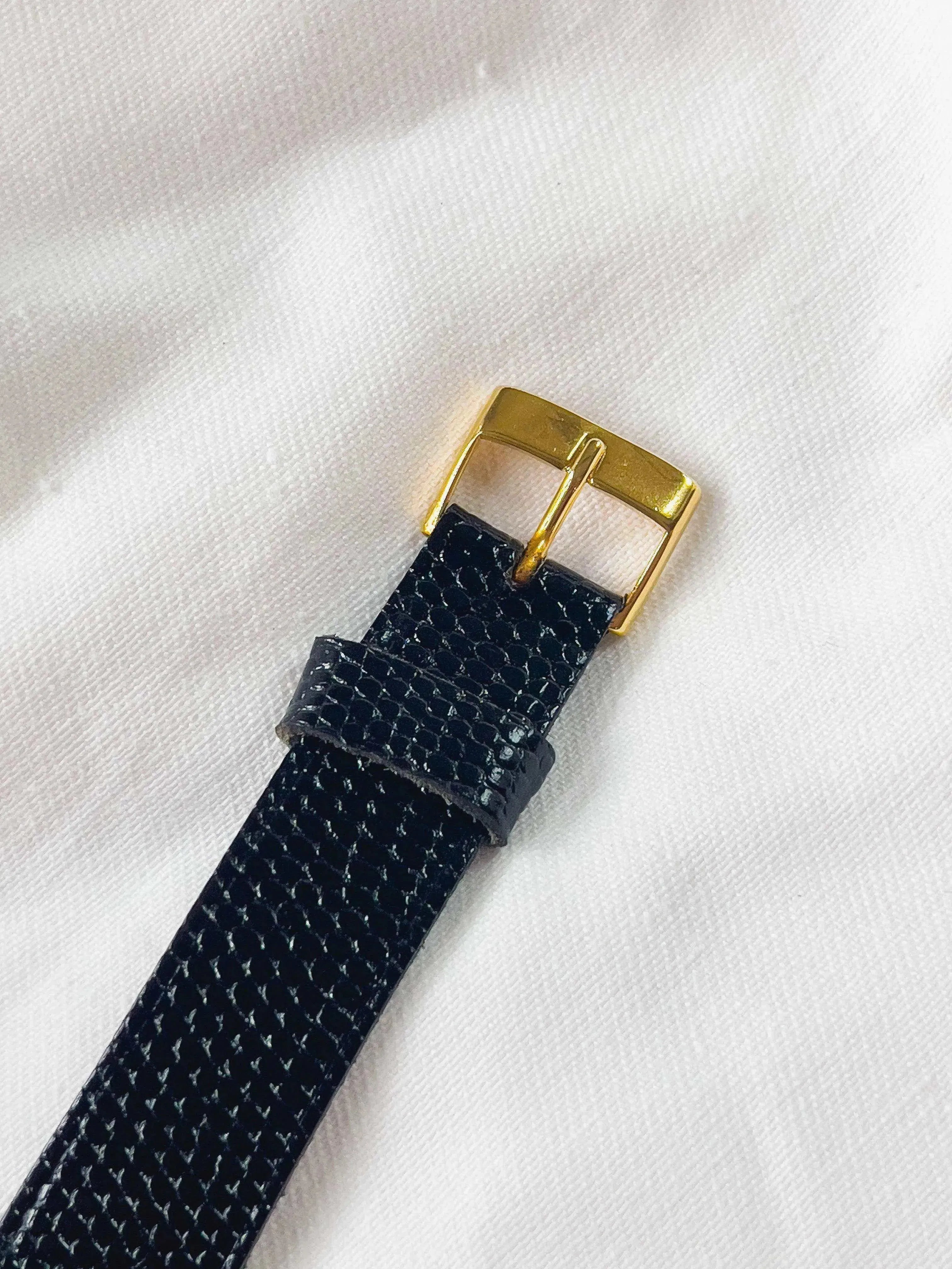 Richards-Zeger - Double Fuseau Black - 1980s - Atelier Victor Paris - Vintage Watch Shop Dubai