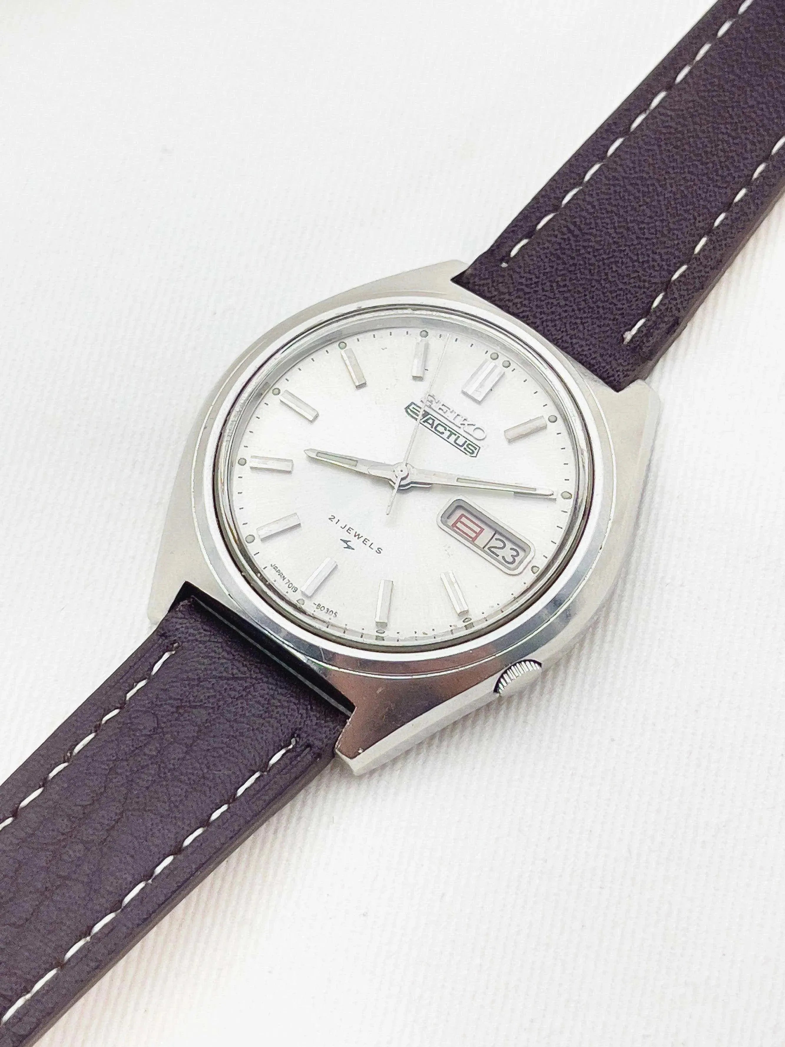 Seiko 5 Actus - Sigma Dial Kanji - 1974 - Atelier Victor Paris - Vintage Watch Shop Dubai