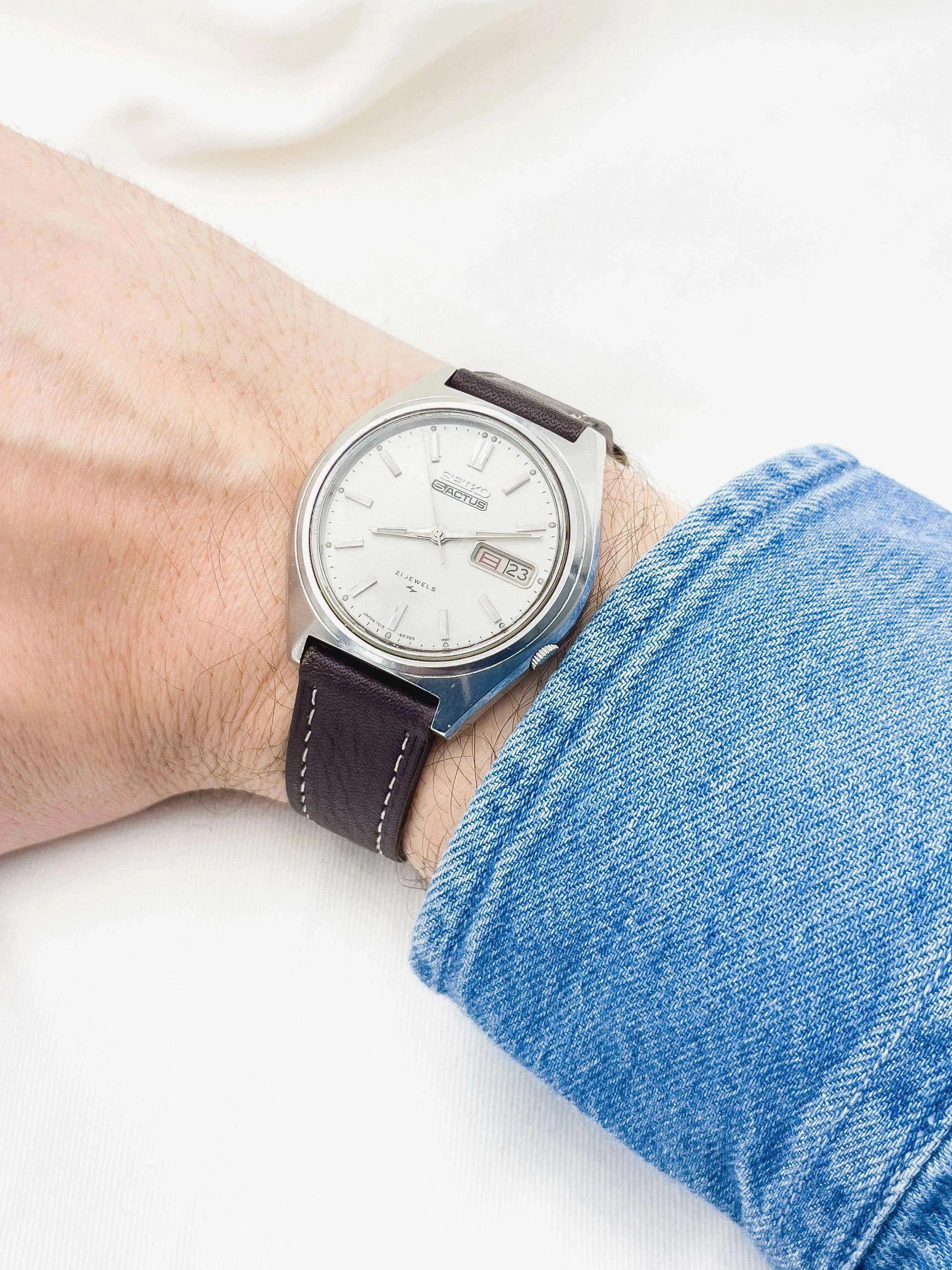 Seiko 5 Actus - Sigma Dial Kanji - 1974 - Atelier Victor Paris - Vintage Watch Shop Dubai