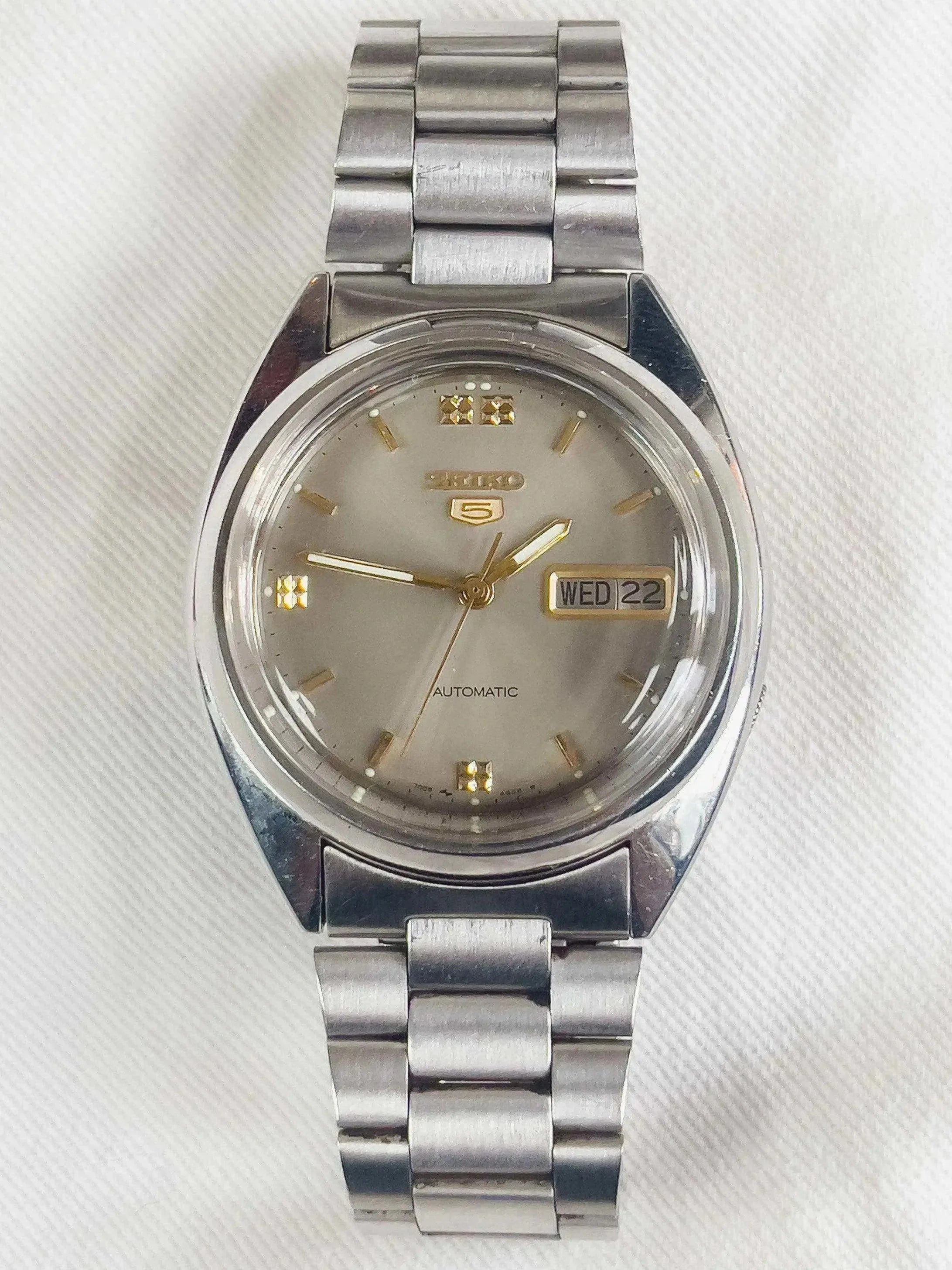 Seiko 5 - Ghost iNDEX OR - 1990S - Atelier Victor - Vintage  Shop