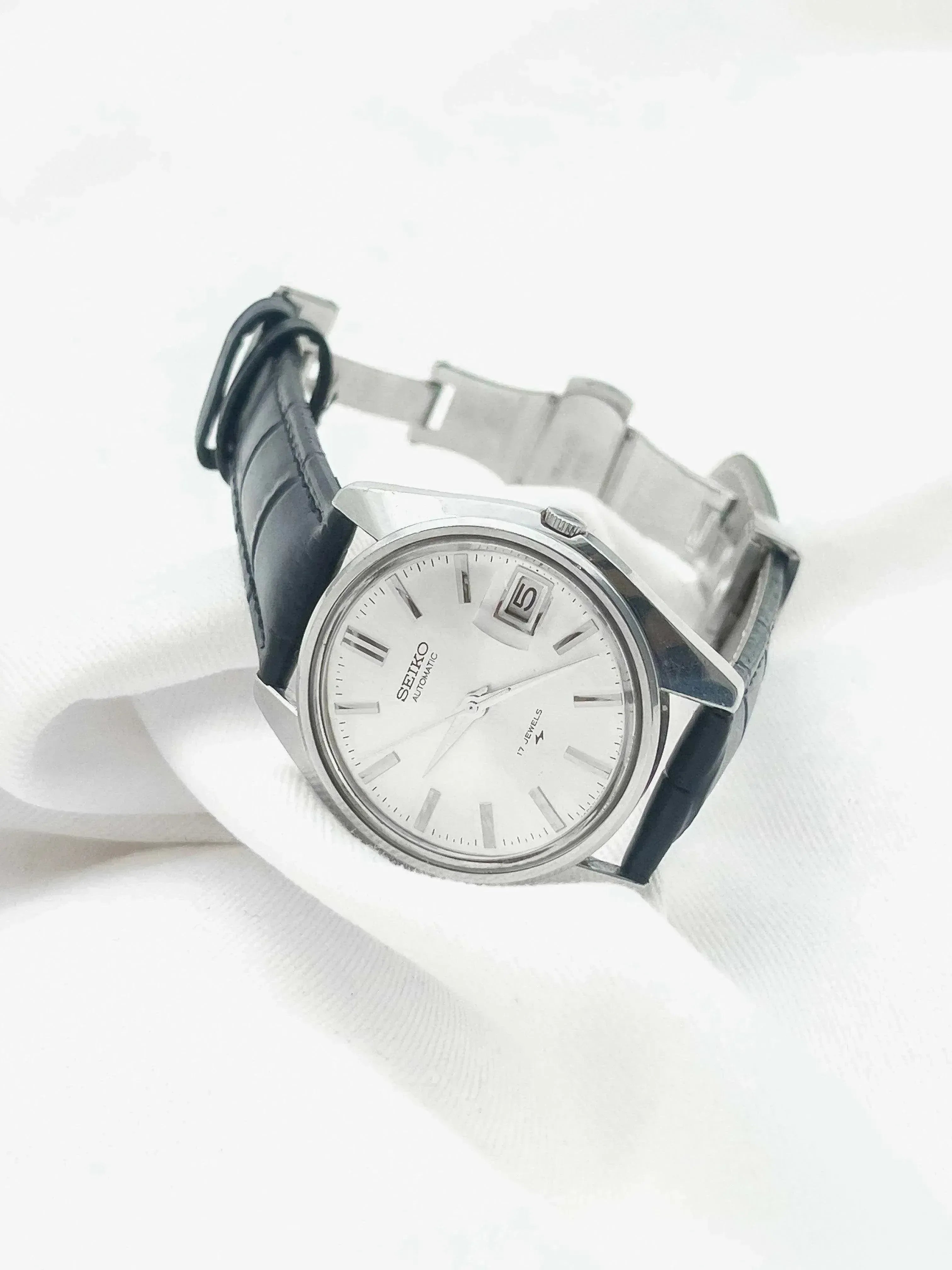 Seiko - Dress Watch Acier Date - 1970 - Atelier Victor