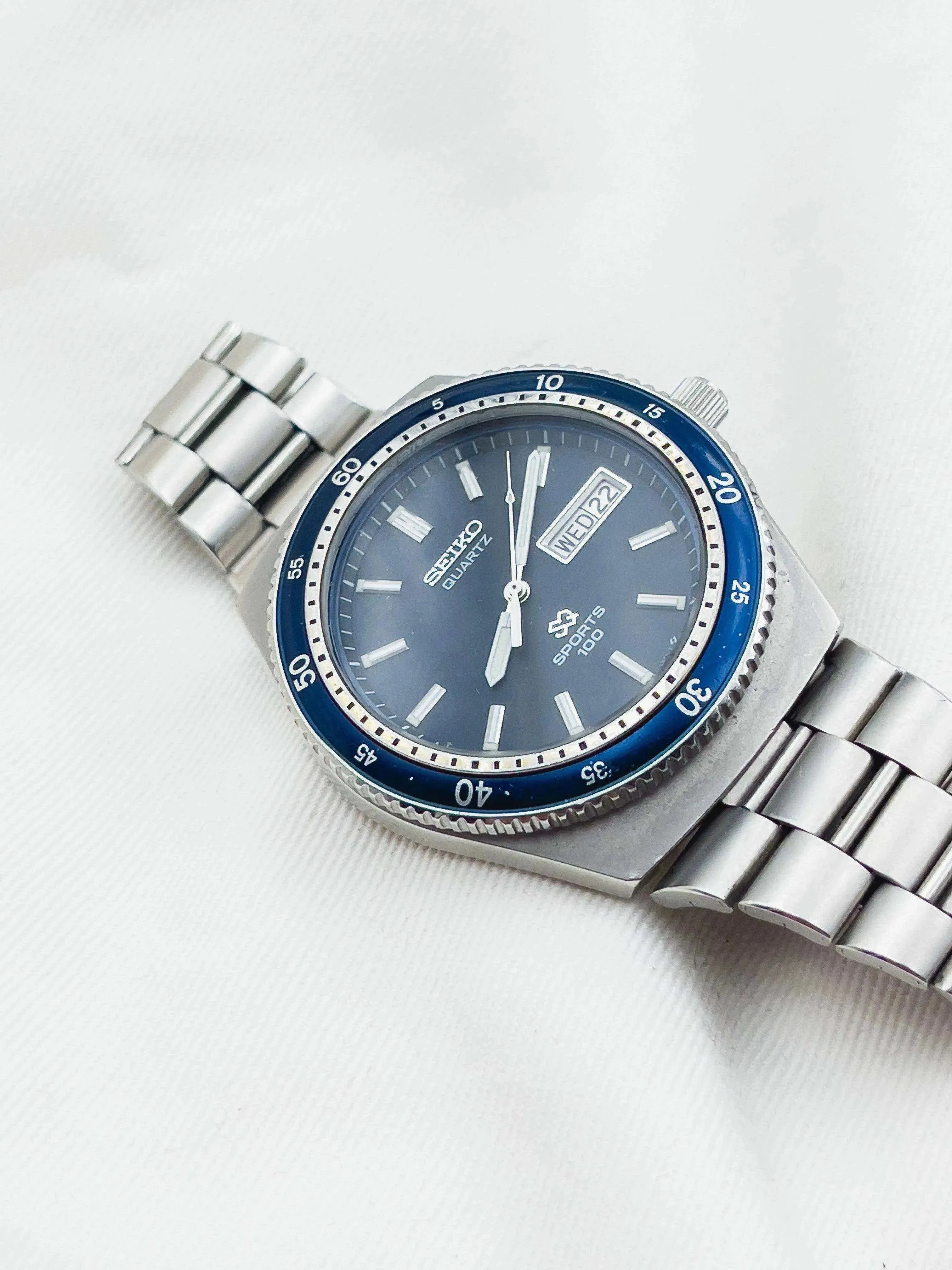 Seiko - Sport 100 Quartz - boite - 1984 - Atelier Victor Paris - Vintage Watch Shop Dubai