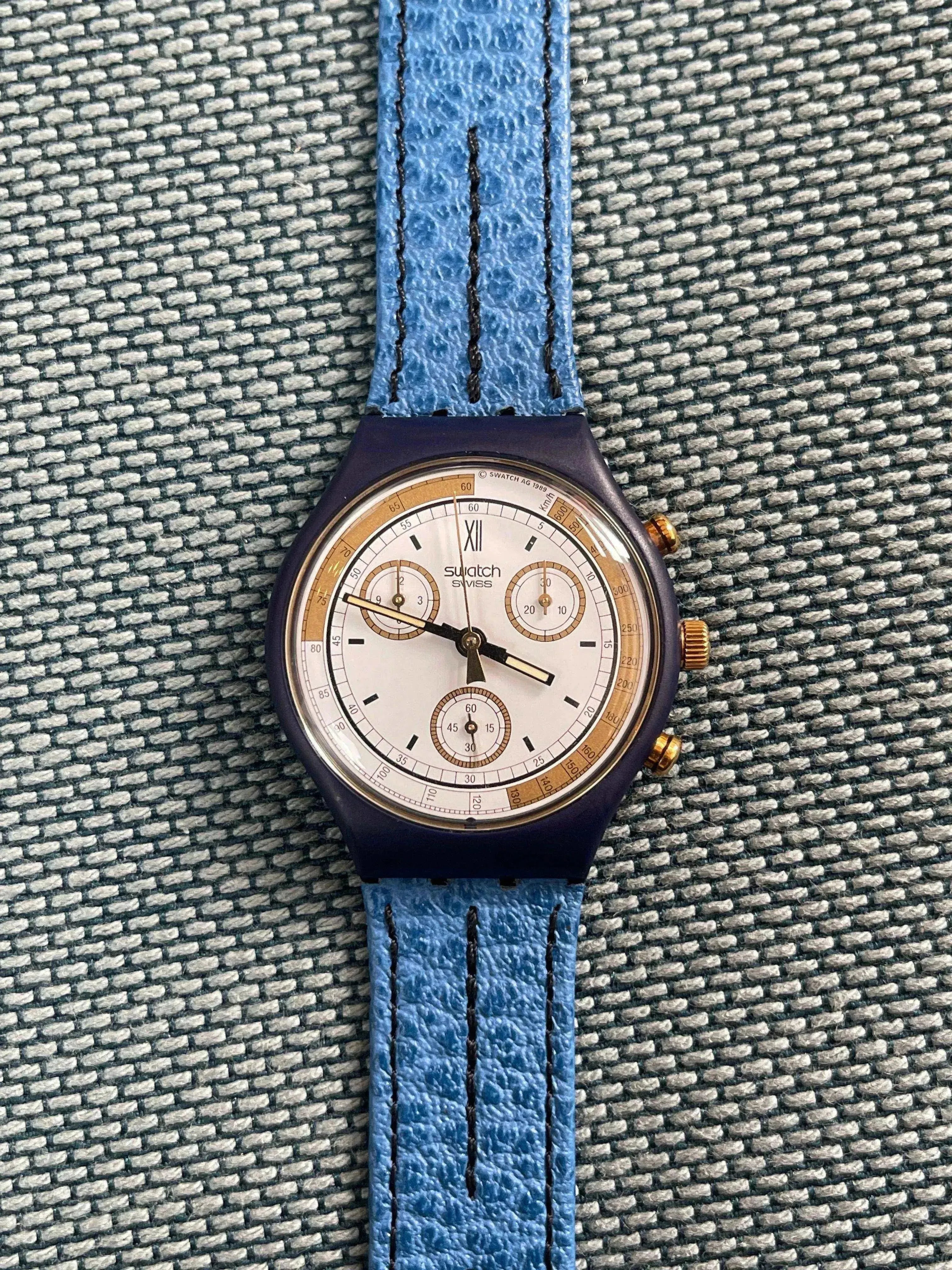 Swatch Chronographe - Skipper - 1990s - Atelier Victor Paris - Vintage Watch Shop Dubai