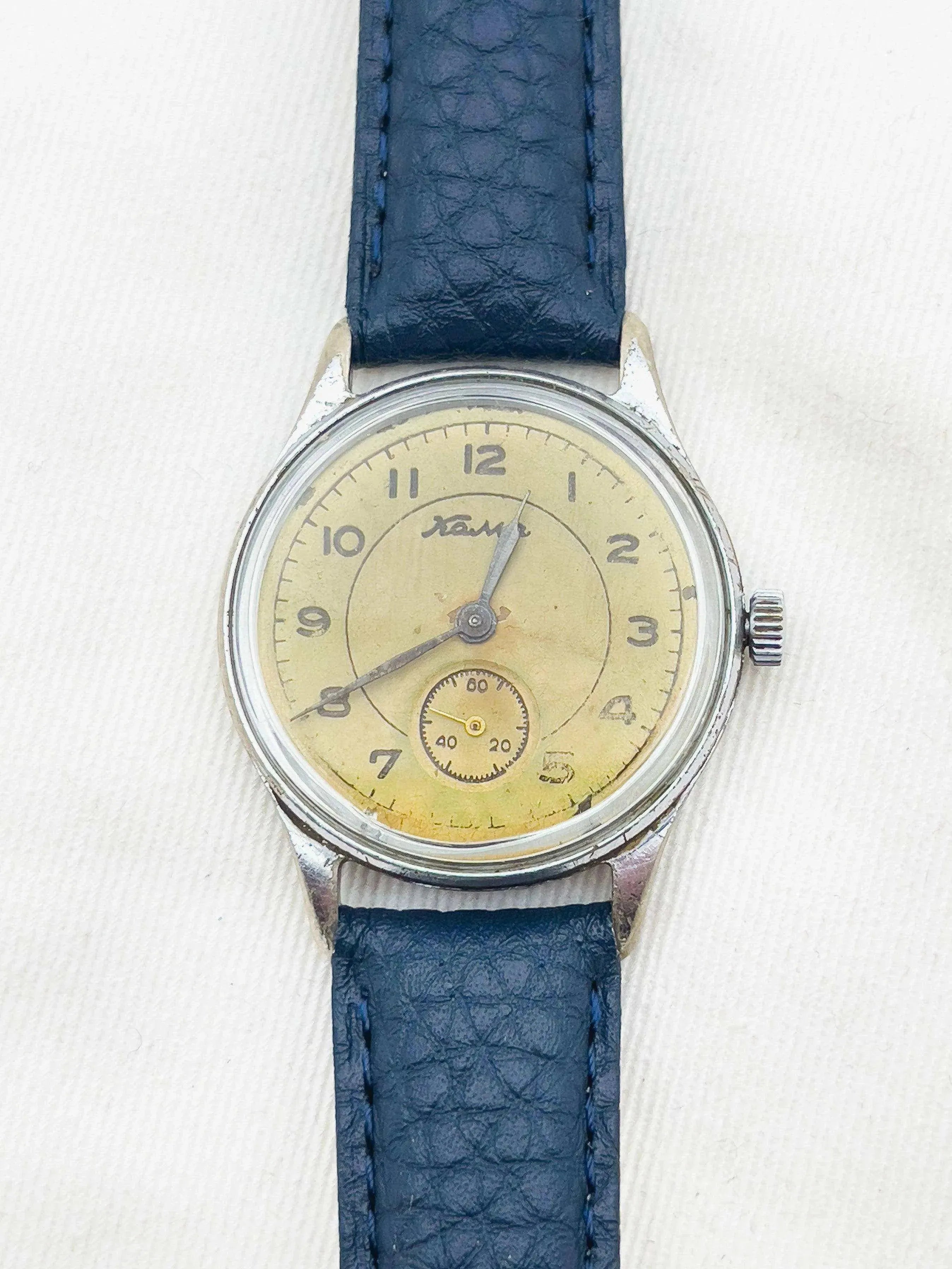 Vostok - Militaire patiné Petite-seconde - 1950s - Atelier Victor Paris - Vintage Watch Shop Dubai