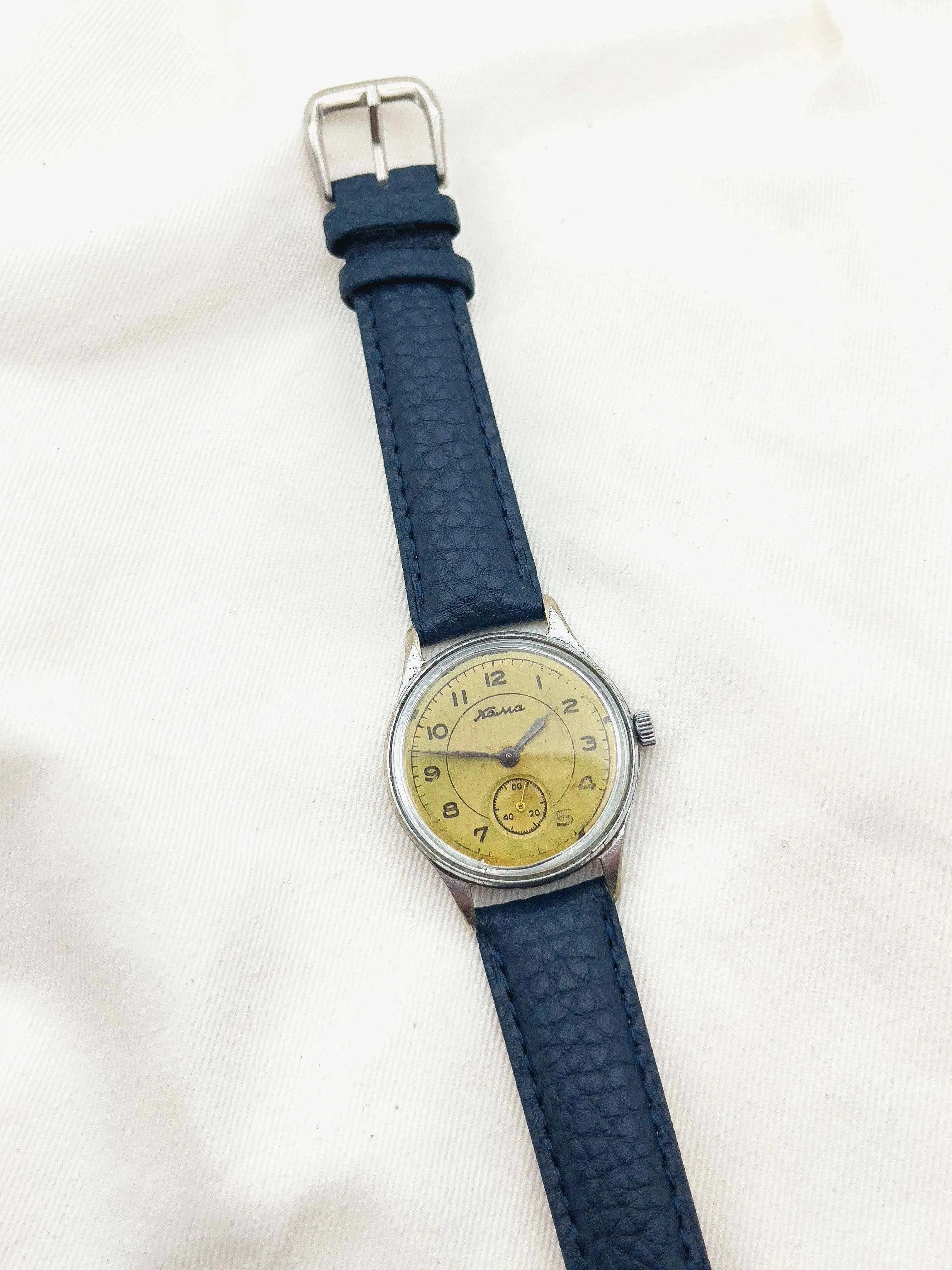 Vostok - Militaire patiné Petite-seconde - 1950s - Atelier Victor Paris - Vintage Watch Shop Dubai