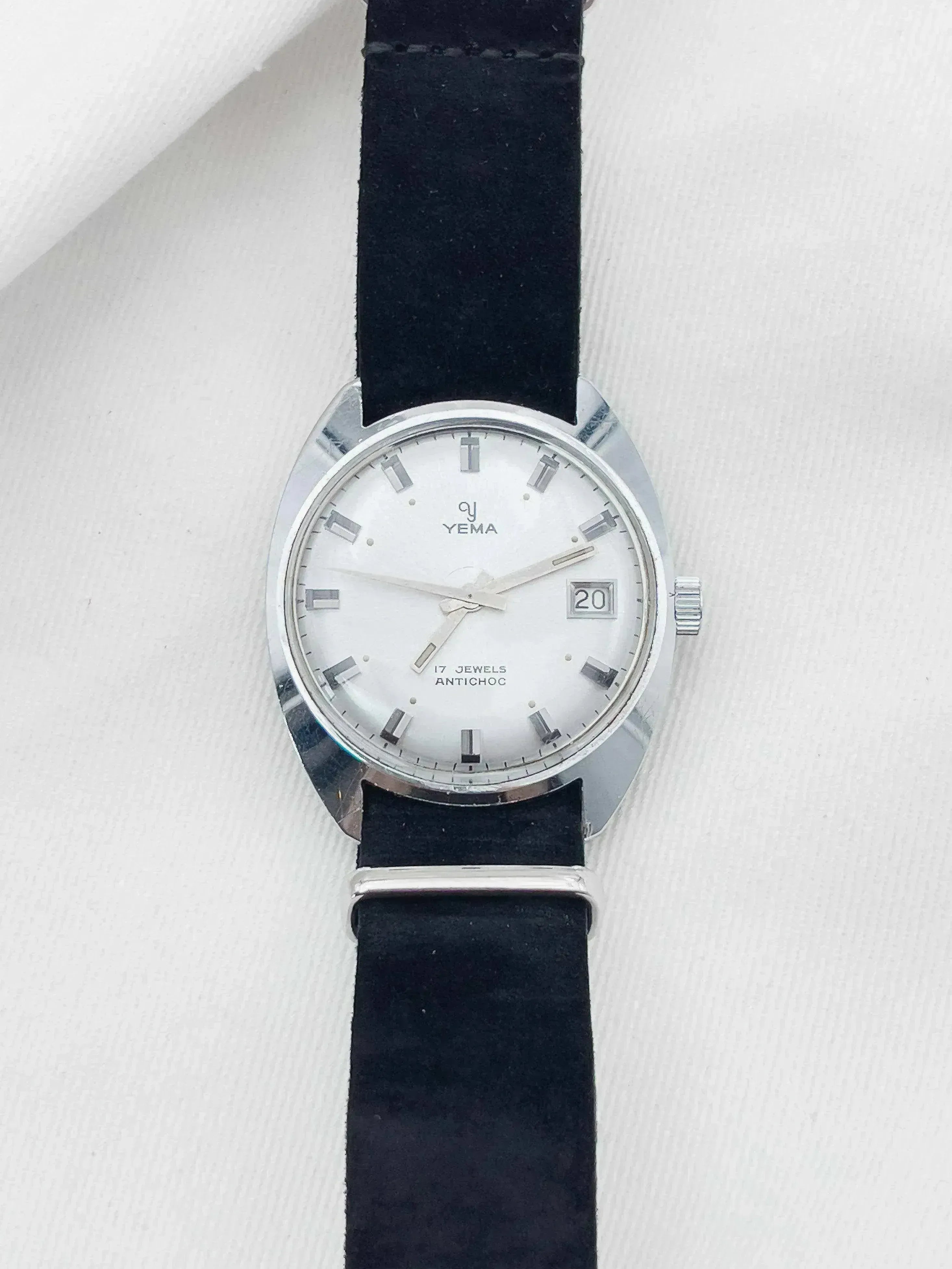 Yema - Dress Watch Acier Date nato - 1960s - Atelier Victor