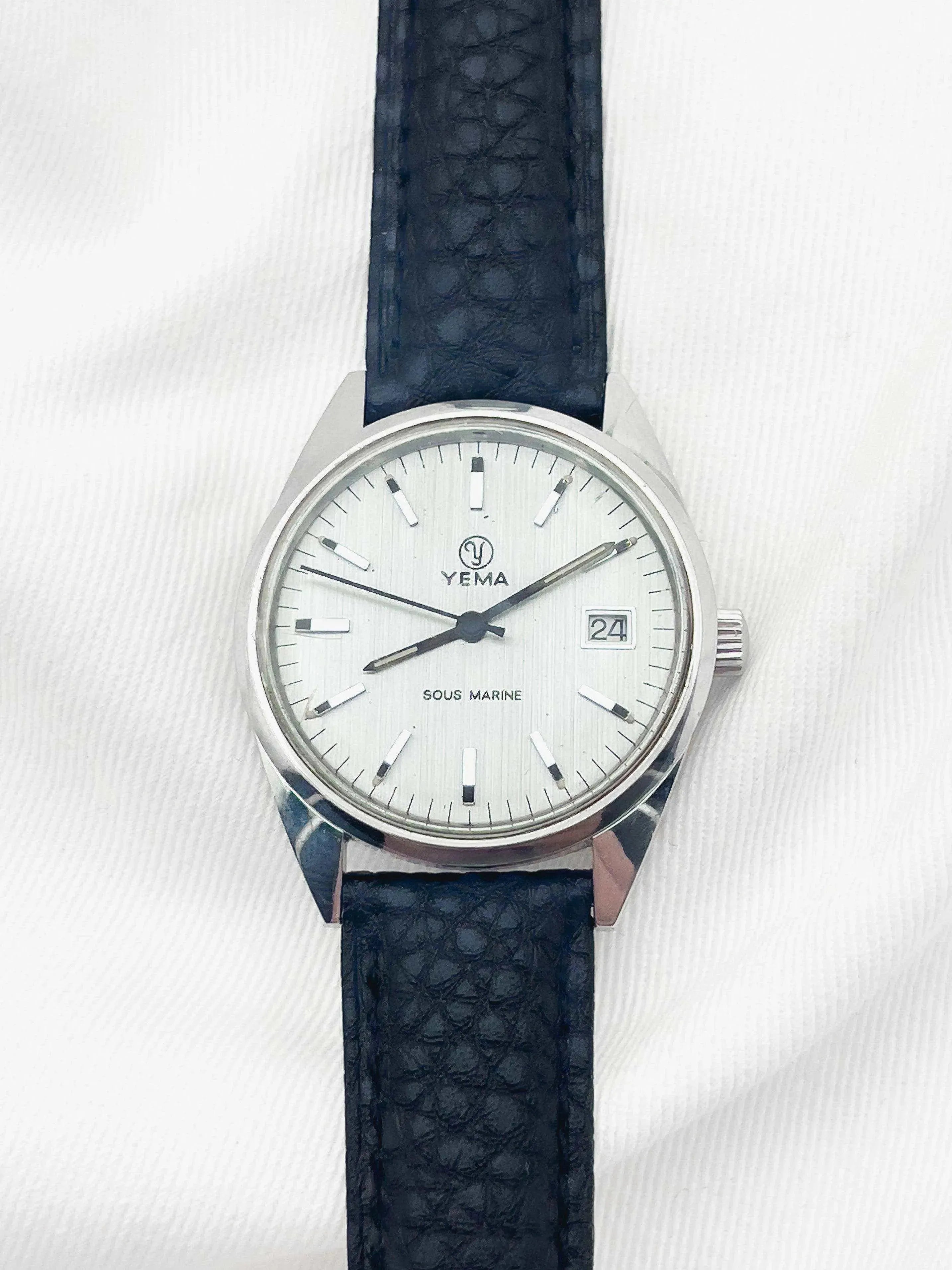 Yema - Sous-Marine Acier Date - 1960s - Atelier Victor Paris - Vintage Watch Shop Dubai