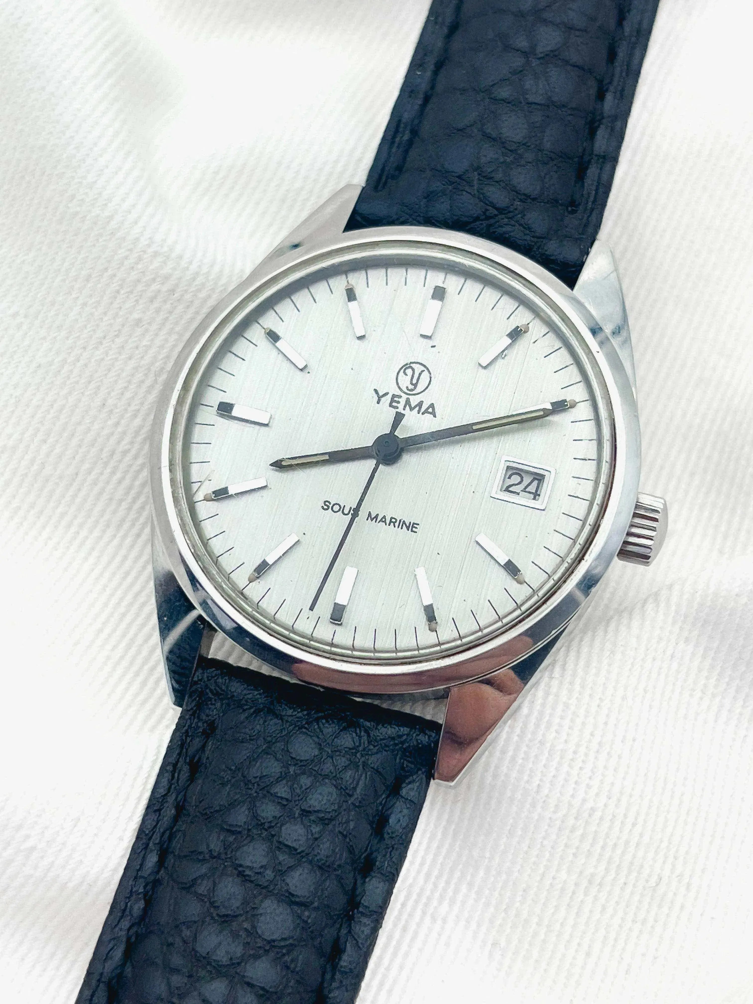 Yema - Sous-Marine Acier Date - 1960s - Atelier Victor Paris - Vintage Watch Shop Dubai