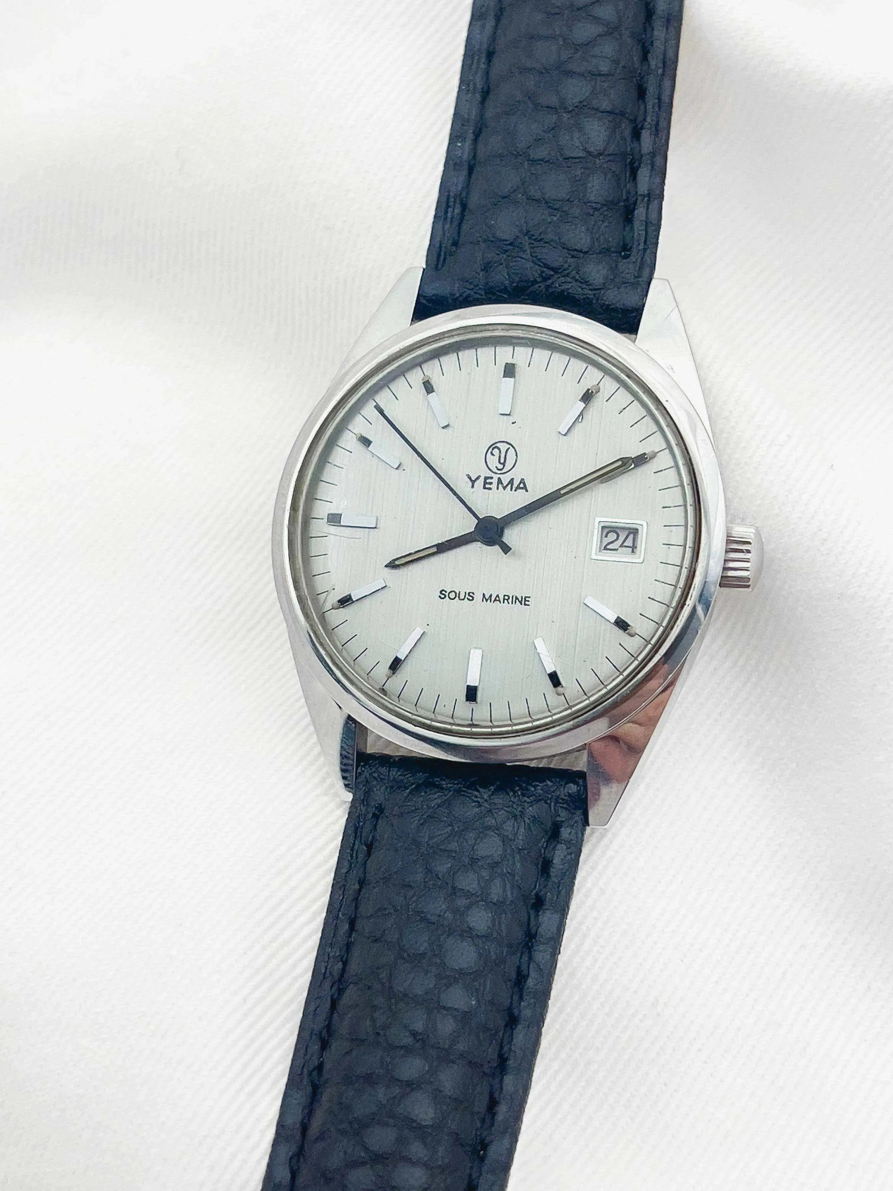 Yema - Sous-Marine Acier Date - 1960s - Atelier Victor Paris - Vintage Watch Shop Dubai