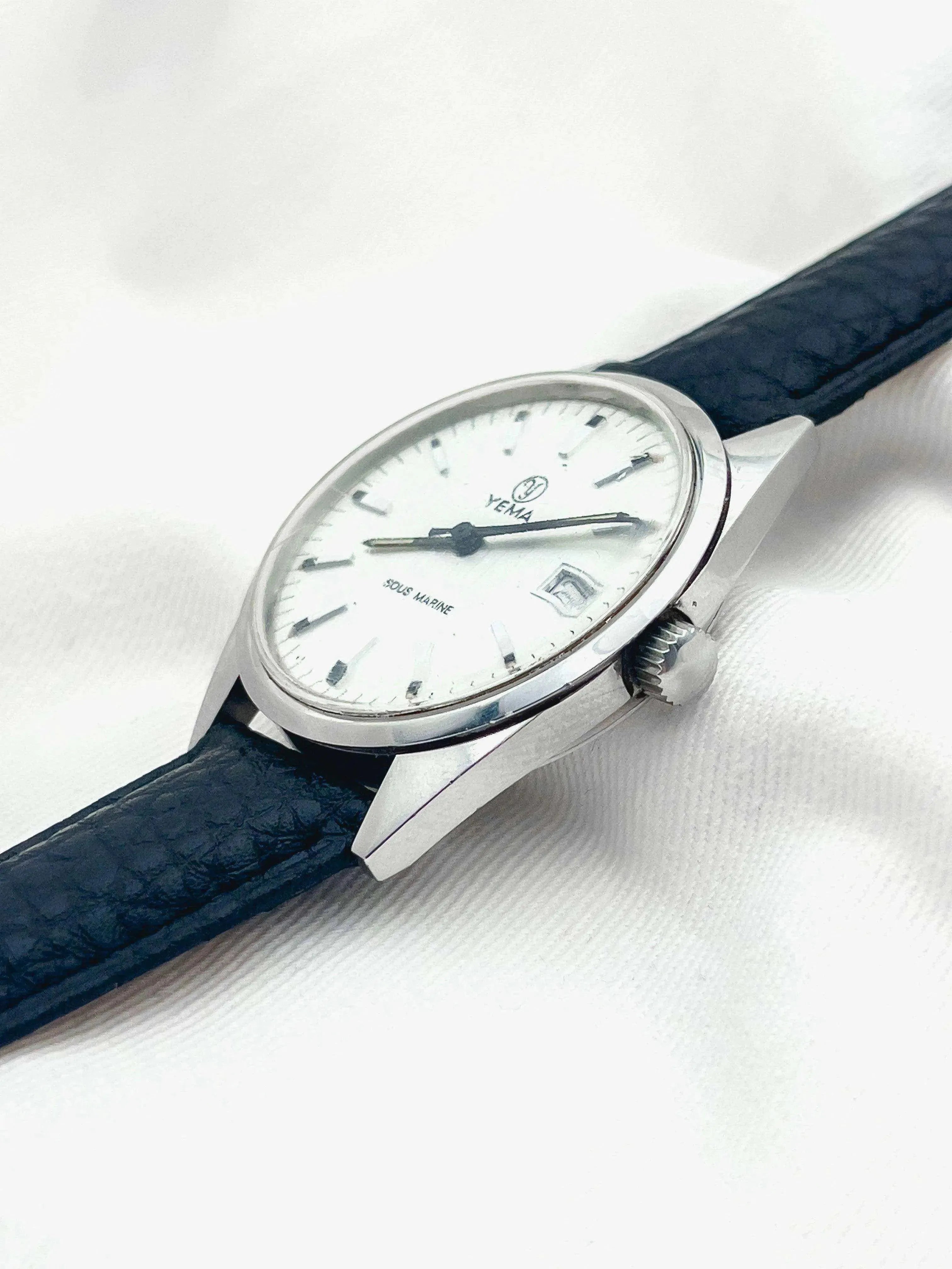 Yema - Sous-Marine Acier Date - 1960s - Atelier Victor Paris - Vintage Watch Shop Dubai