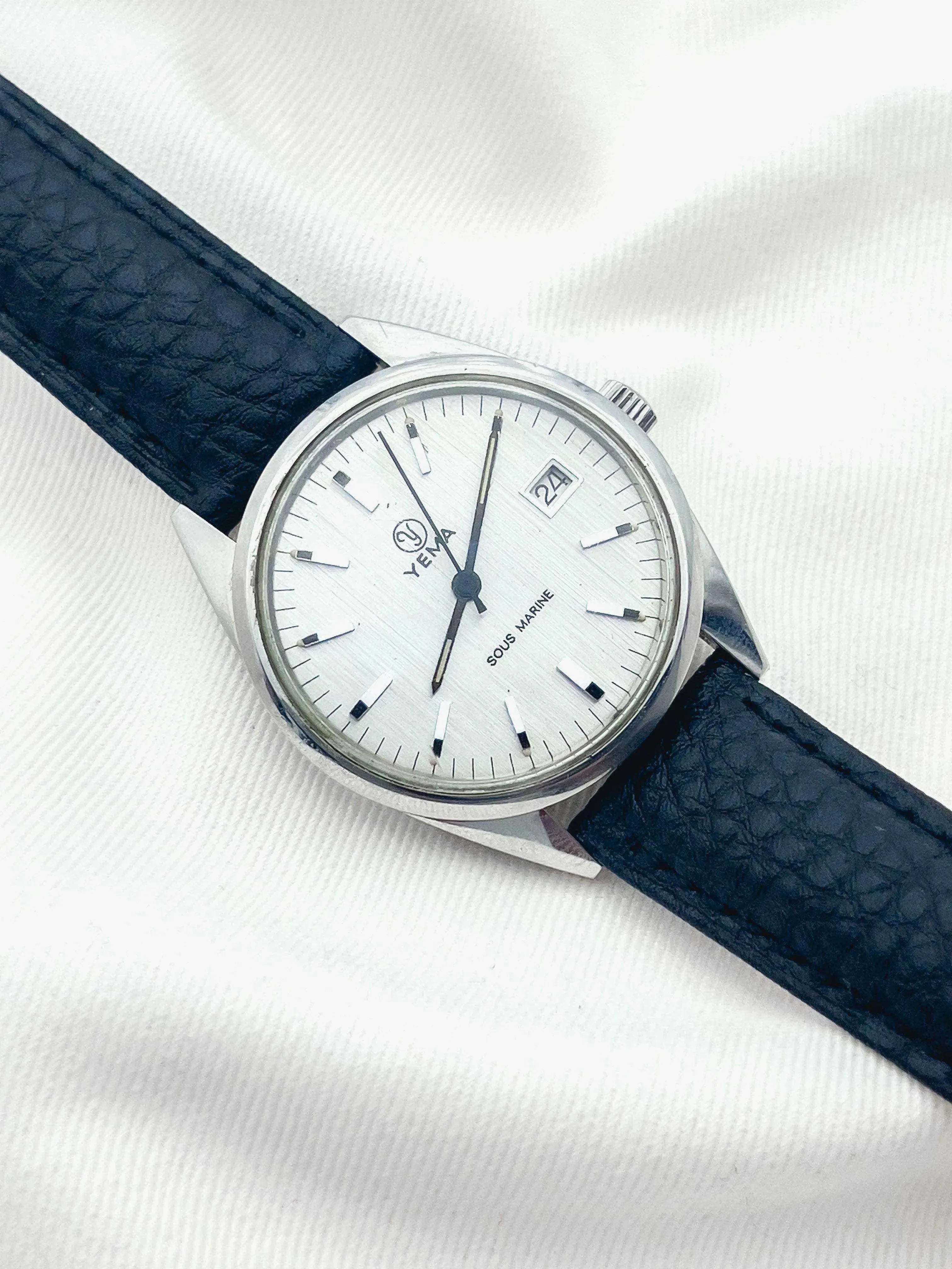 Yema - Sous-Marine Acier Date - 1960s - Atelier Victor Paris - Vintage Watch Shop Dubai